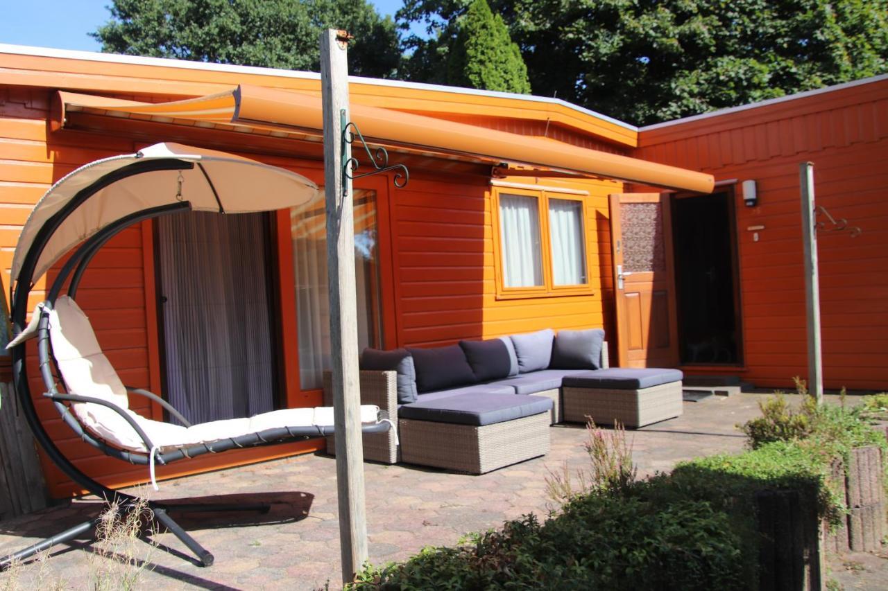 Veluwe Park Reewold Chalet Eclipse Putten Bagian luar foto