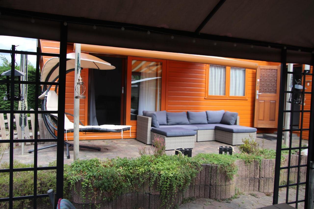 Veluwe Park Reewold Chalet Eclipse Putten Bagian luar foto